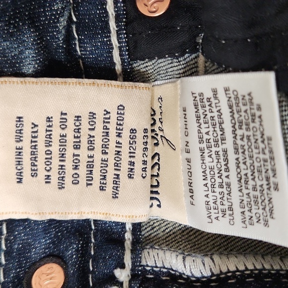 MISS ME Signature Boot, Low Rise STRETCH Denim JEANS, Women's 26x32 NWT - Picture 6 of 8